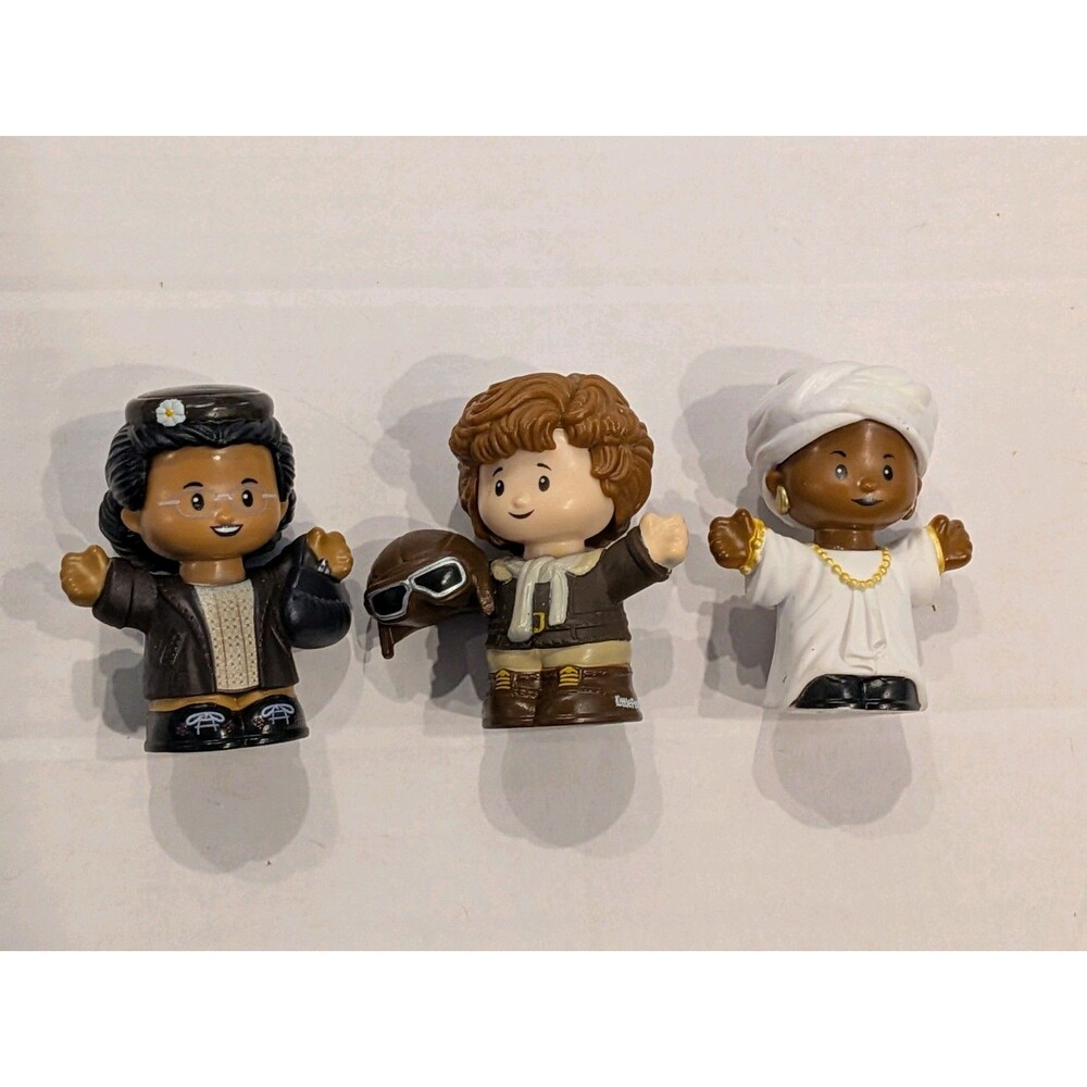 Fisher Price Little People Famous Women Rosa Parks Maya Angelou Amelia Earhart